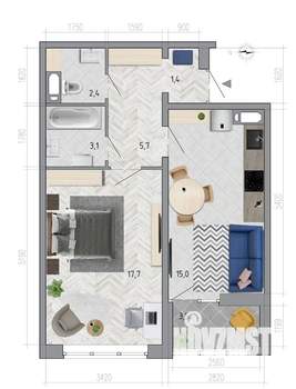 Фото квартиры на продажу (1)