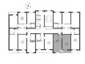 1-к квартира, вторичка, 42м2, 11/17 этаж