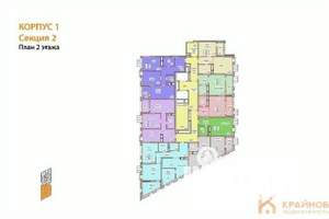 Студия квартира, вторичка, 26м2, 2/21 этаж
