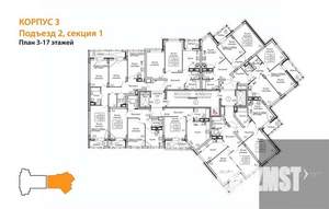 2-к квартира, вторичка, 62м2, 14/25 этаж