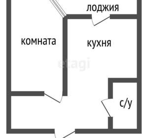 1-к квартира, вторичка, 41м2, 8/10 этаж