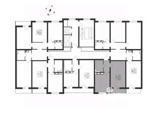 1-к квартира, вторичка, 42м2, 2/17 этаж