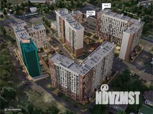 2-к квартира, вторичка, 47м2, 6/17 этаж