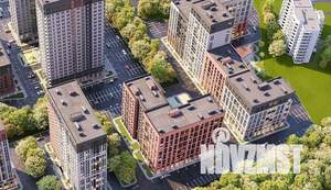 3-к квартира, строящийся дом, 97м2, 6/10 этаж