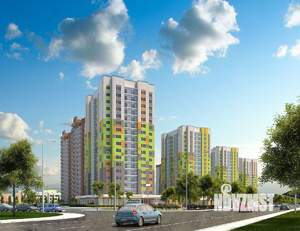 2-к квартира, вторичка, 61м2, 6/17 этаж