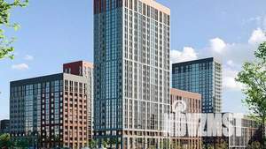 2-к квартира, строящийся дом, 54м2, 9/25 этаж