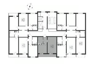 1-к квартира, вторичка, 40м2, 6/17 этаж