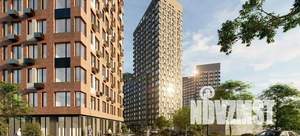 2-к квартира, строящийся дом, 49м2, 5/25 этаж