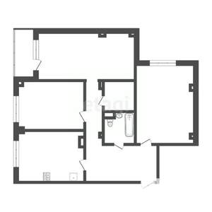 3-к квартира, вторичка, 65м2, 9/25 этаж