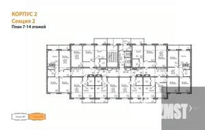 1-к квартира, вторичка, 37м2, 11/15 этаж
