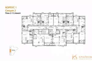 Студия квартира, строящийся дом, 37м2, 3/15 этаж