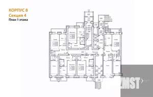 3-к квартира, вторичка, 94м2, 1/16 этаж