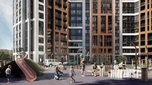 1-к квартира, строящийся дом, 38м2, 12/20 этаж