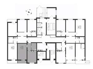 1-к квартира, вторичка, 42м2, 1/17 этаж