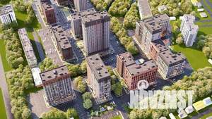 2-к квартира, строящийся дом, 68м2, 4/18 этаж