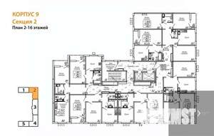3-к квартира, вторичка, 83м2, 6/19 этаж