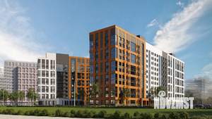 2-к квартира, строящийся дом, 54м2, 11/13 этаж