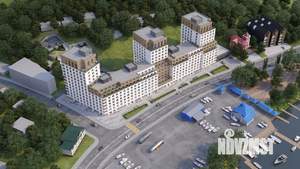 2-к квартира, строящийся дом, 77м2, 2/12 этаж