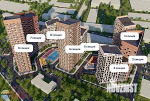 Студия квартира, вторичка, 20м2, 9/26 этаж