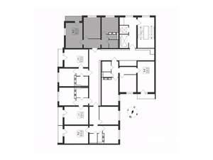 2-к квартира, вторичка, 53м2, 4/17 этаж