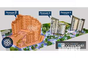 3-к квартира, строящийся дом, 80м2, 7/24 этаж