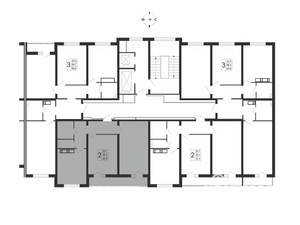 2-к квартира, вторичка, 62м2, 13/17 этаж