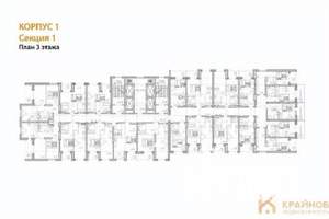 1-к квартира, вторичка, 40м2, 3/28 этаж