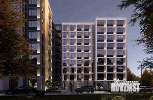 1-к квартира, строящийся дом, 38м2, 9/9 этаж