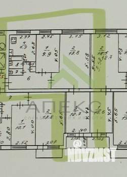 3-к квартира, вторичка, 58м2, 7/9 этаж