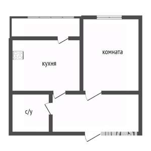 1-к квартира, вторичка, 39м2, 2/17 этаж