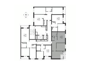 3-к квартира, вторичка, 65м2, 6/17 этаж