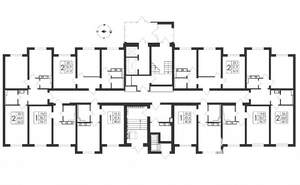 2-к квартира, вторичка, 52м2, 1/17 этаж