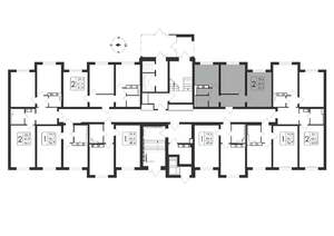 2-к квартира, вторичка, 52м2, 1/17 этаж