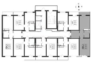 2-к квартира, вторичка, 50м2, 11/19 этаж