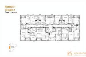 Студия квартира, строящийся дом, 40м2, 15/15 этаж