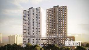 2-к квартира, строящийся дом, 61м2, 19/31 этаж