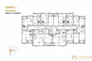 Студия квартира, сданный дом, 40м2, 9/15 этаж