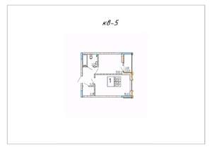 1-к квартира, строящийся дом, 40м2, 4/14 этаж