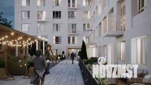 1-к квартира, строящийся дом, 43м2, 3/8 этаж