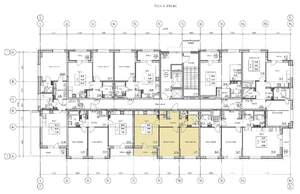 2-к квартира, вторичка, 73м2, 4/9 этаж