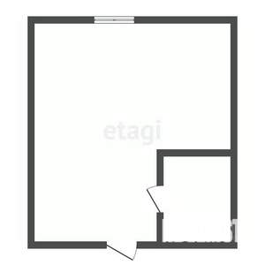 Студия квартира, вторичка, 18м2, 6/9 этаж