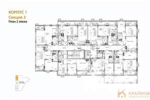 Студия квартира, вторичка, 34м2, 2/15 этаж