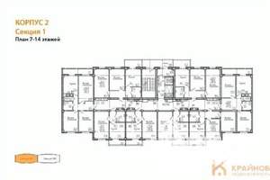 2-к квартира, вторичка, 59м2, 10/15 этаж