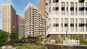 2-к квартира, строящийся дом, 68м2, 10/24 этаж