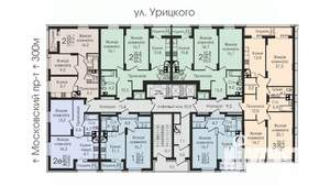 2-к квартира, вторичка, 65м2, 25/25 этаж