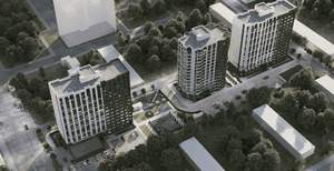 1-к квартира, строящийся дом, 40м2, 14/15 этаж