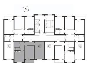 2-к квартира, вторичка, 60м2, 6/17 этаж