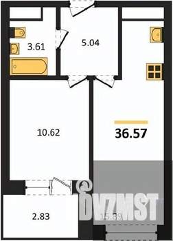 1-к квартира, вторичка, 37м2, 5/28 этаж