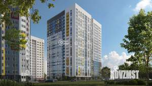 1-к квартира, строящийся дом, 36м2, 11/21 этаж