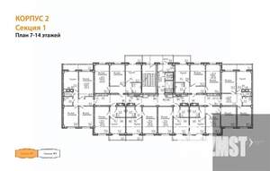 1-к квартира, вторичка, 37м2, 11/15 этаж